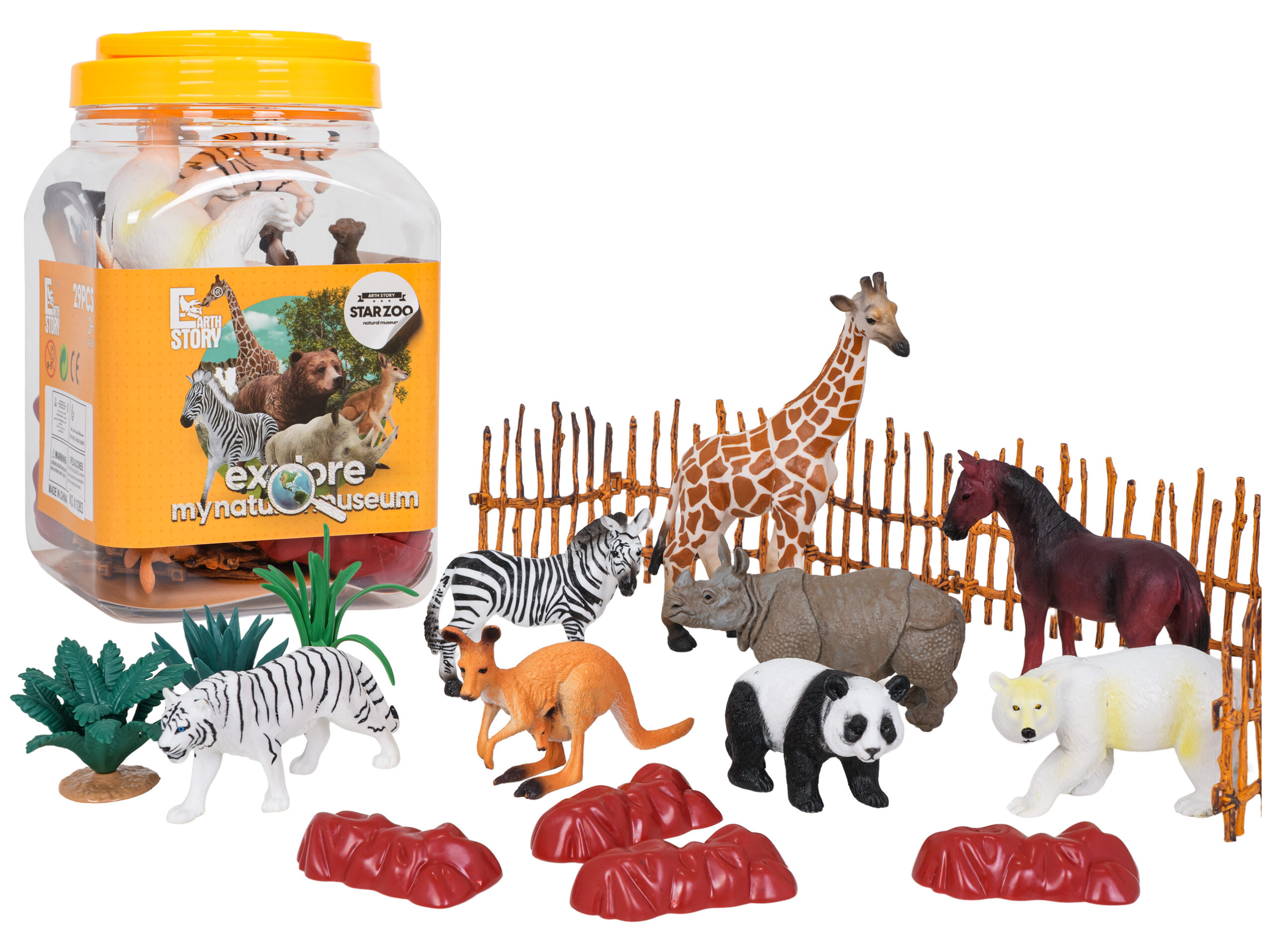Wild Animals Set 29 pcs.