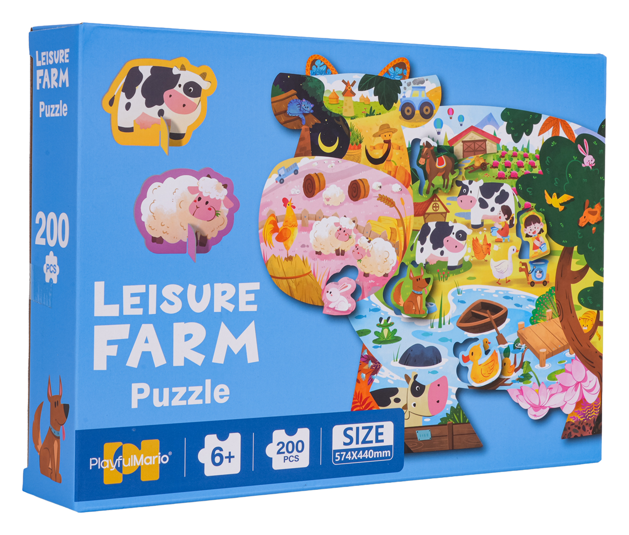 200 Piece Puzzle Set Farm