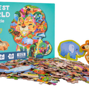 Puzzle Set 200pcs Safari