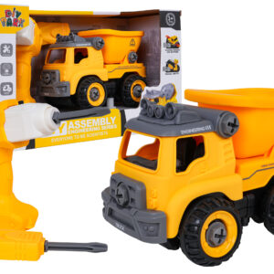 Disassembled Construction Dump Truck