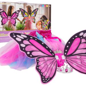 Butterfly Wings Set + Rainbow Dress