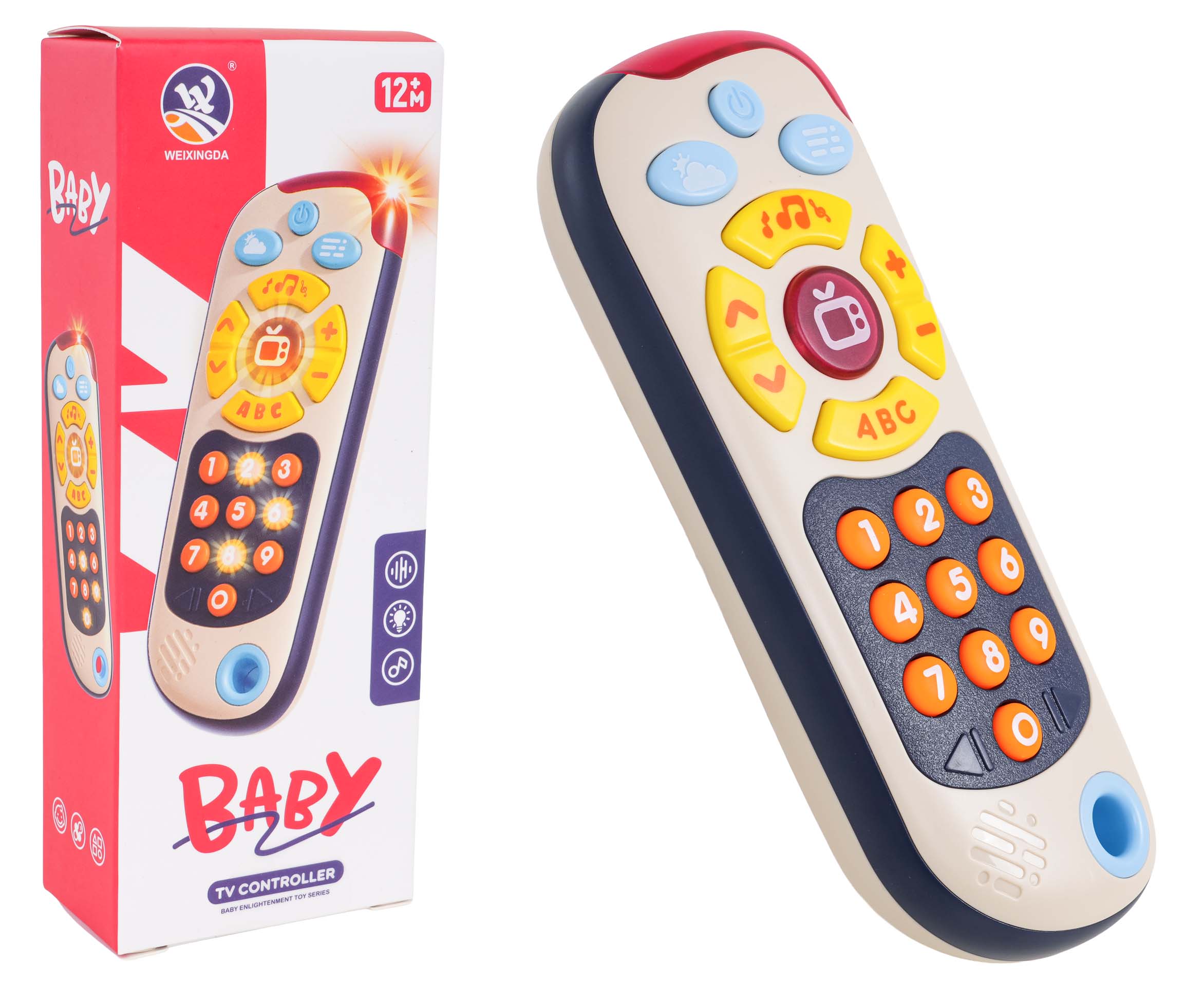 Multifunctional Remote Control for the Youngest