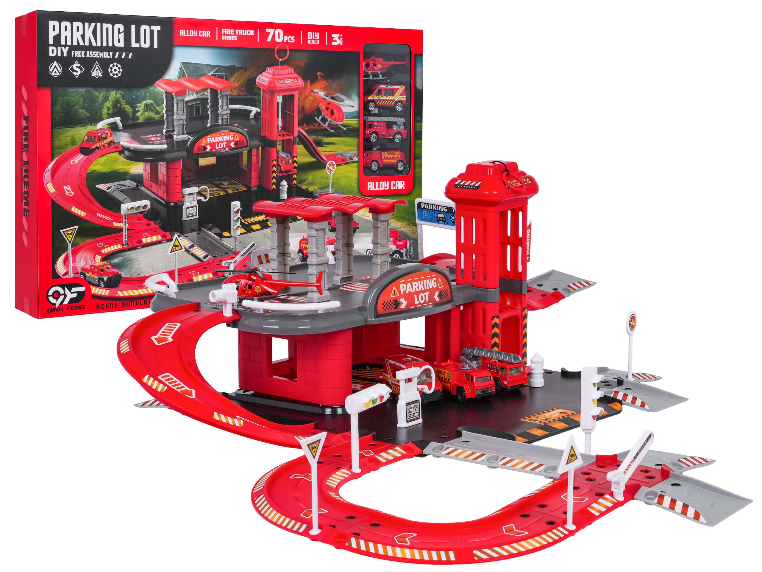 Fire Department Parking + Accessories