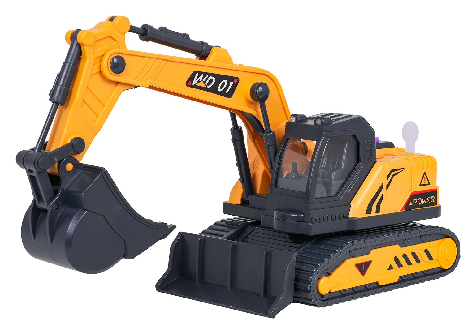 Excavator with Sound and Light Function 1:18