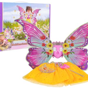 Butterfly Wings Set + Yellow Dress