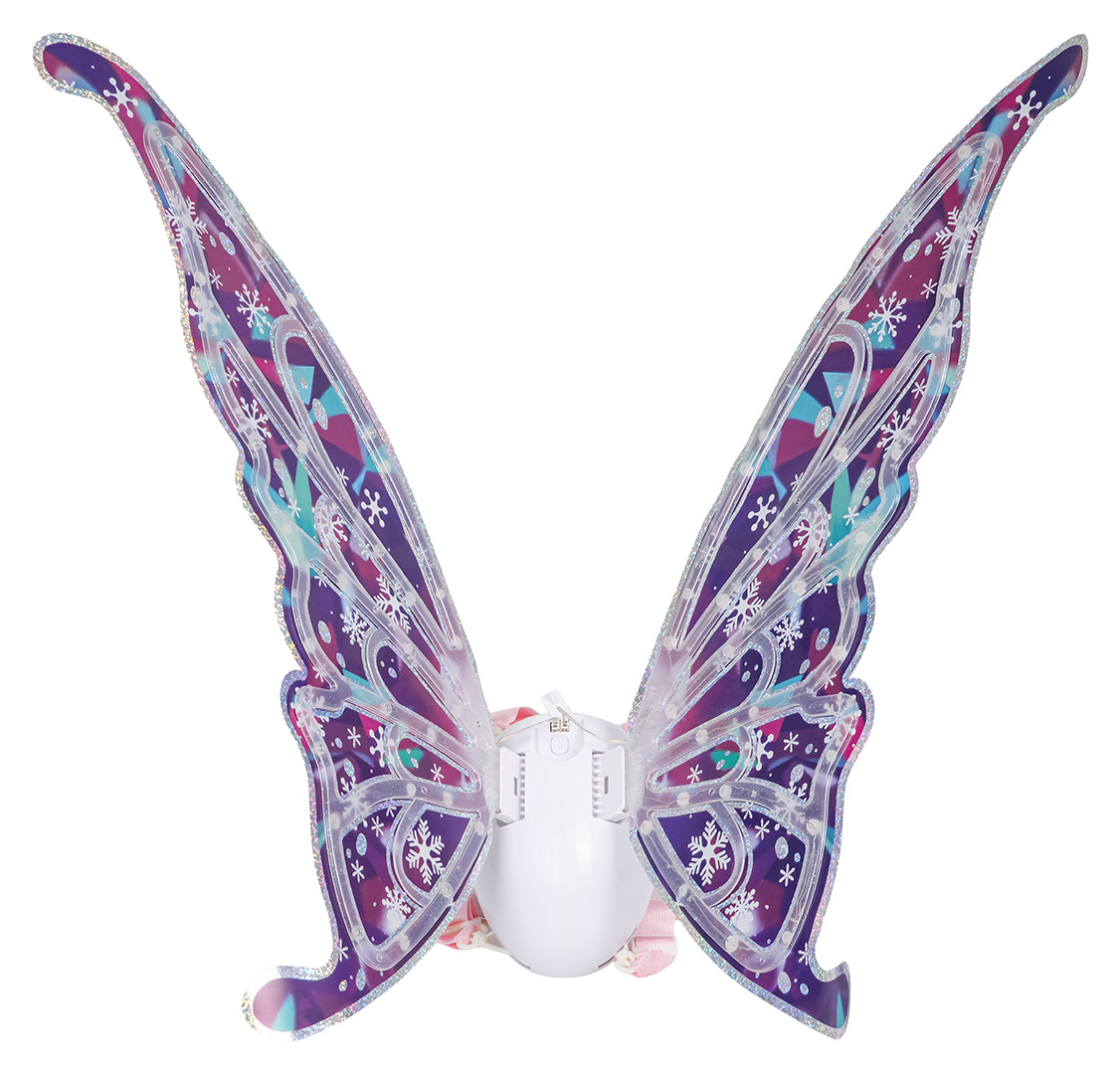 Illuminated Butterfly Wings with Music