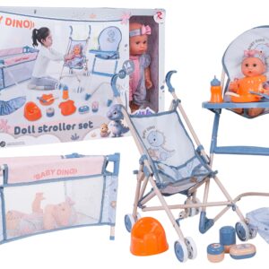MEGA set DINUS s lutka + pribor