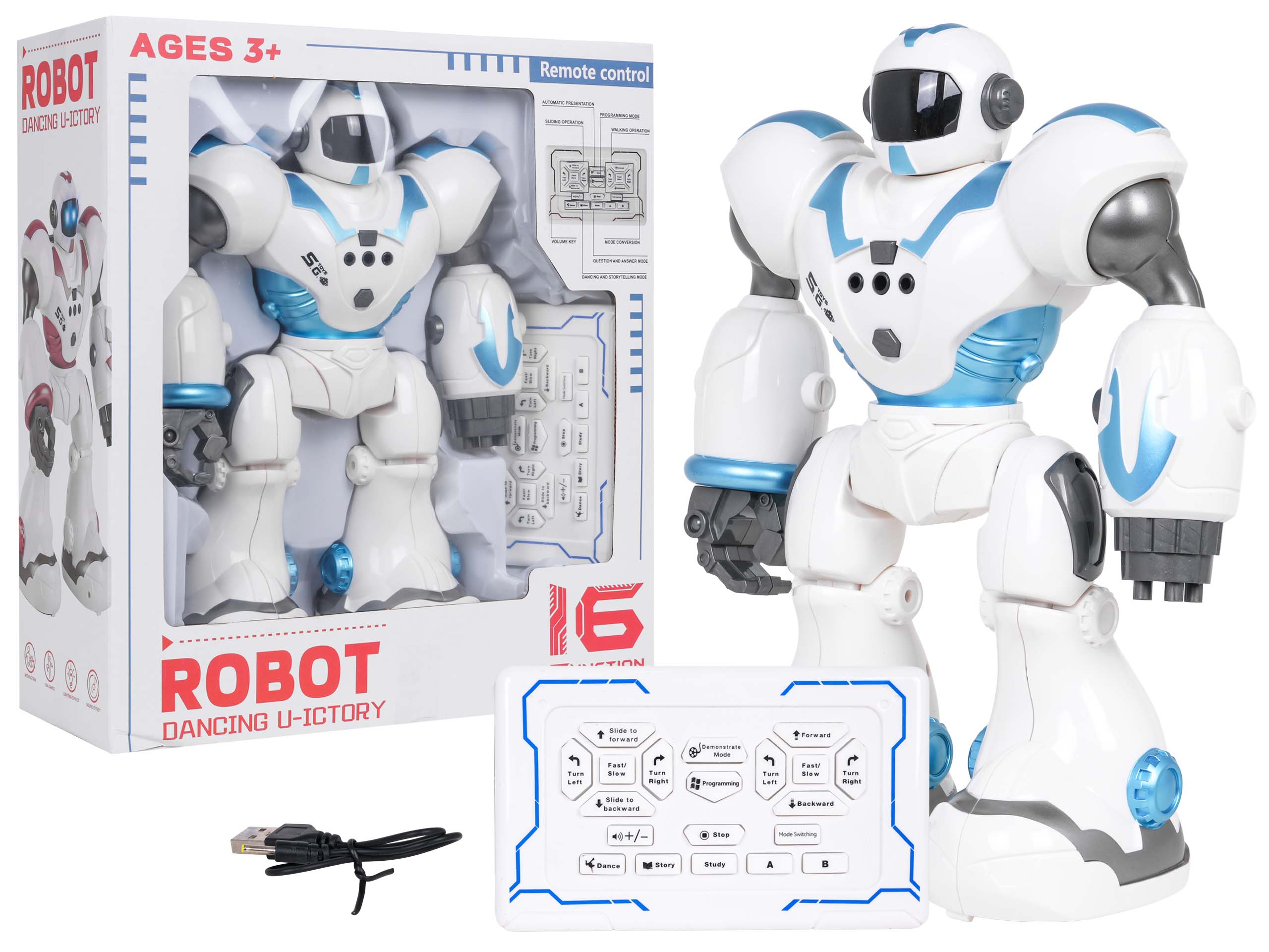 U-ICTORY Multifunctional Robot Blue