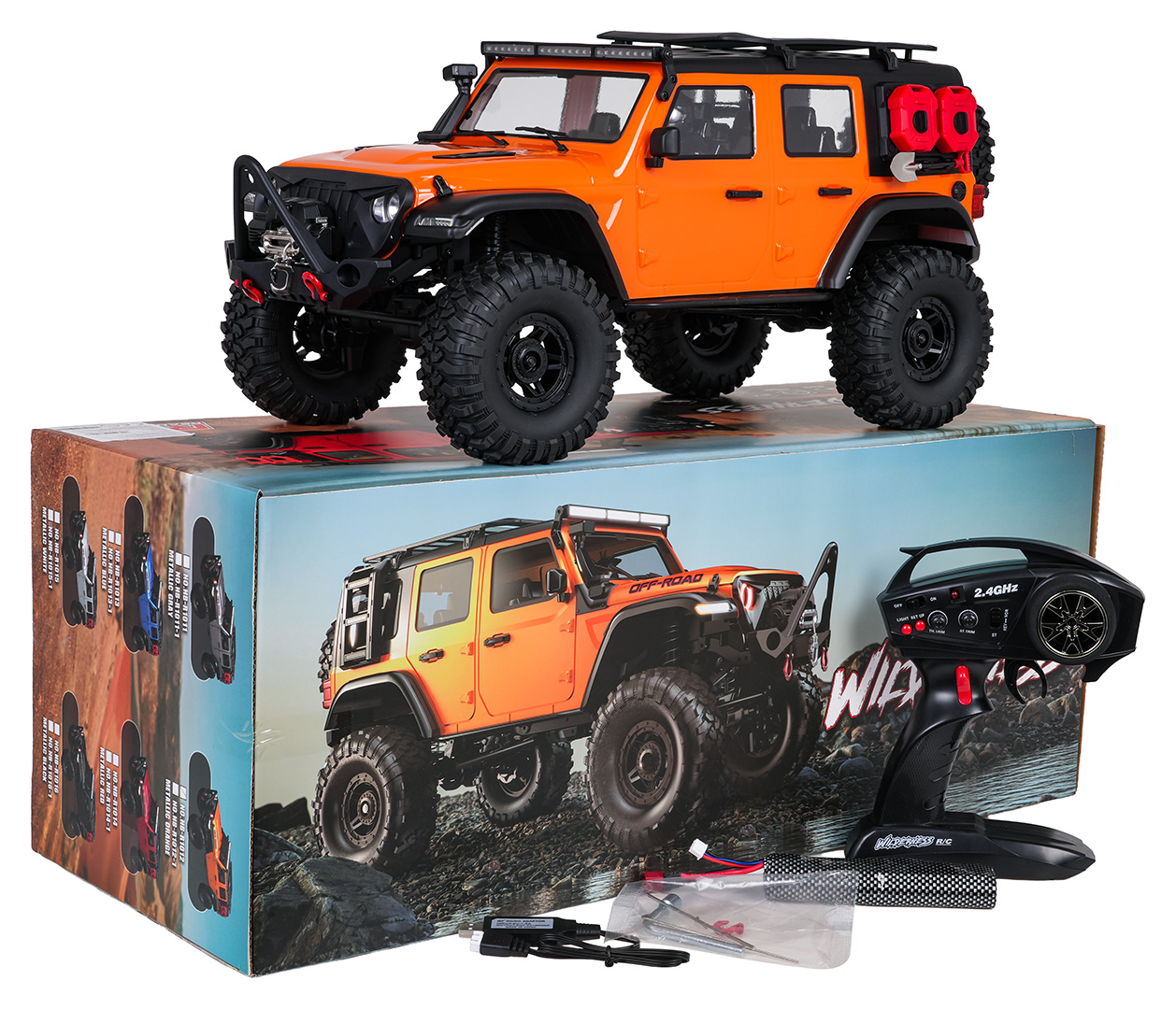 Car R/C WILDERNESS RTR 1:10 Orange