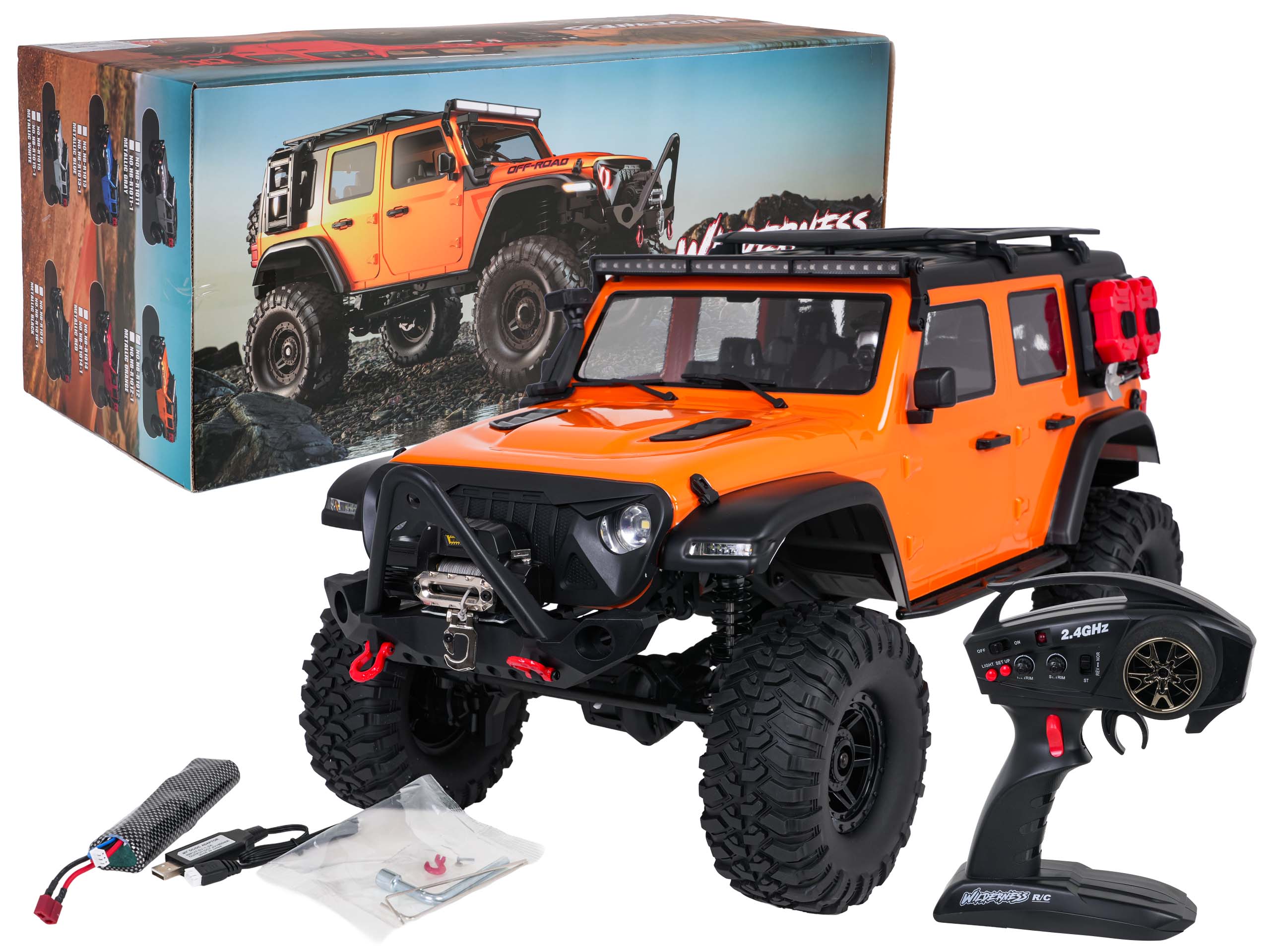 Car R/C WILDERNESS RTR 1:10 Orange