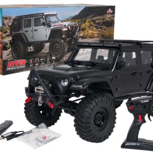 RC automobil WILDERNESS RTR 1:10 crna