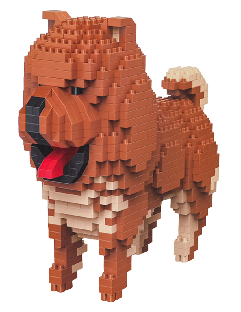 800 piece Chow Chow building set