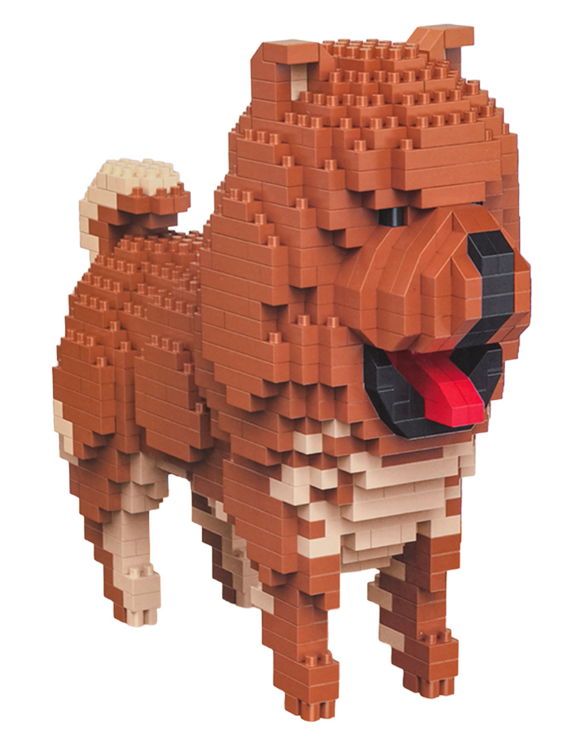 800 piece Chow Chow building set