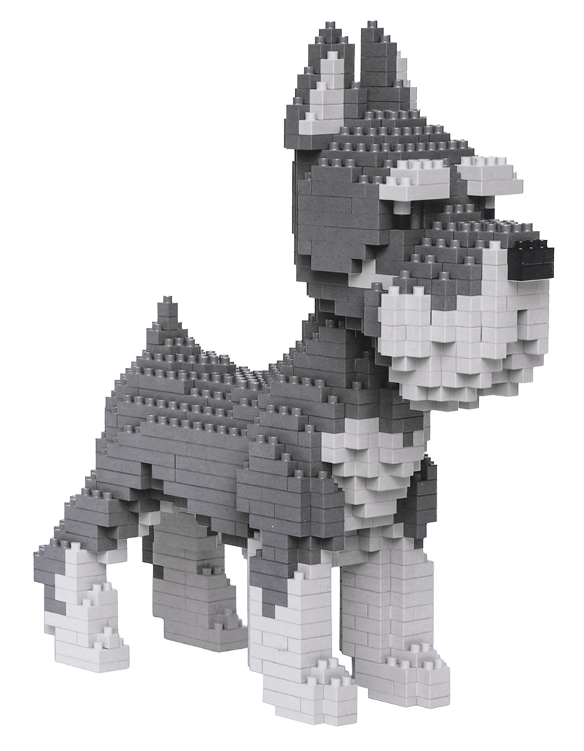 800 piece Schnauzer building set