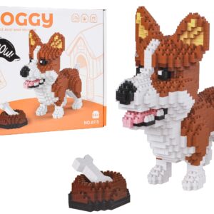 Welsh Corgi 1200 piece building set