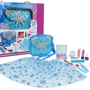 Makeup Set + Ice Blue Dress