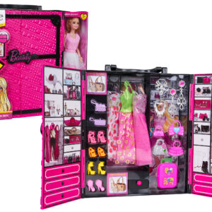 MEGA Set Wardrobe + Doll