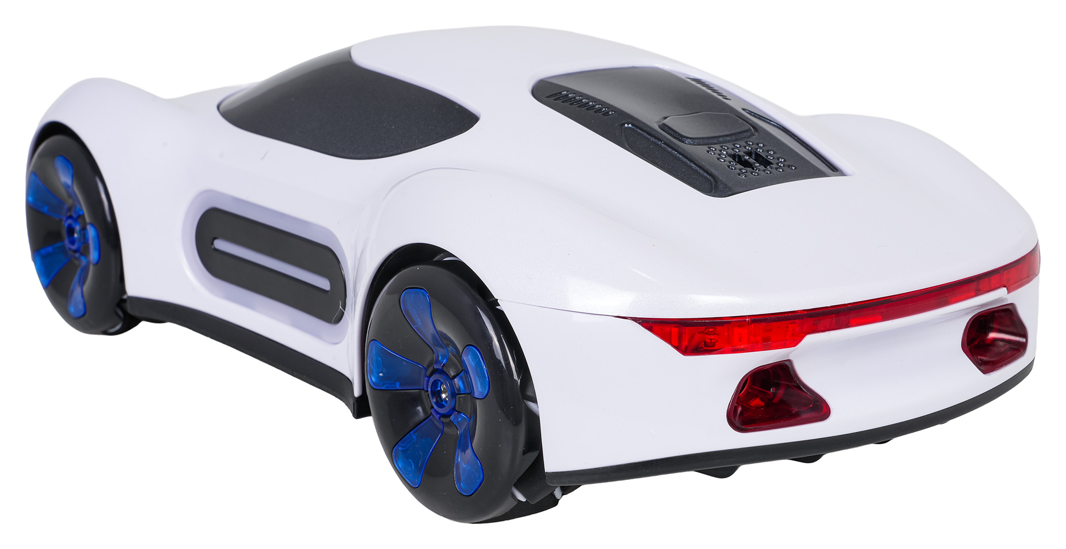 Vehicle with Smoke Function Controlled by Remote Control and Watch White