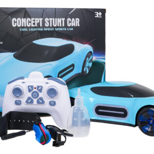 Vehicle with Smoke Function Controlled by Remote Control and Watch Blue