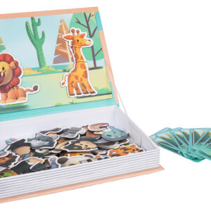Magnetic Puzzle + Safari Book