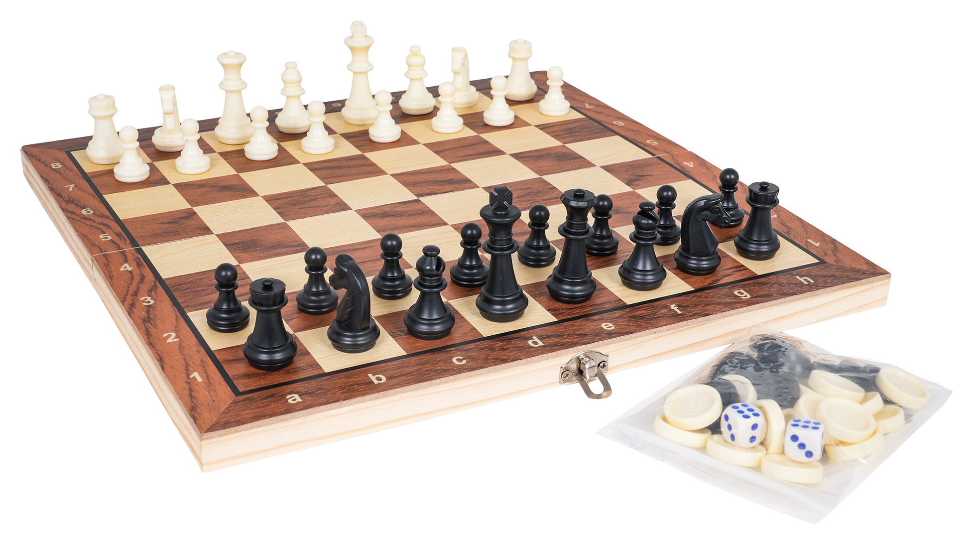 Wooden Game Set 3in1