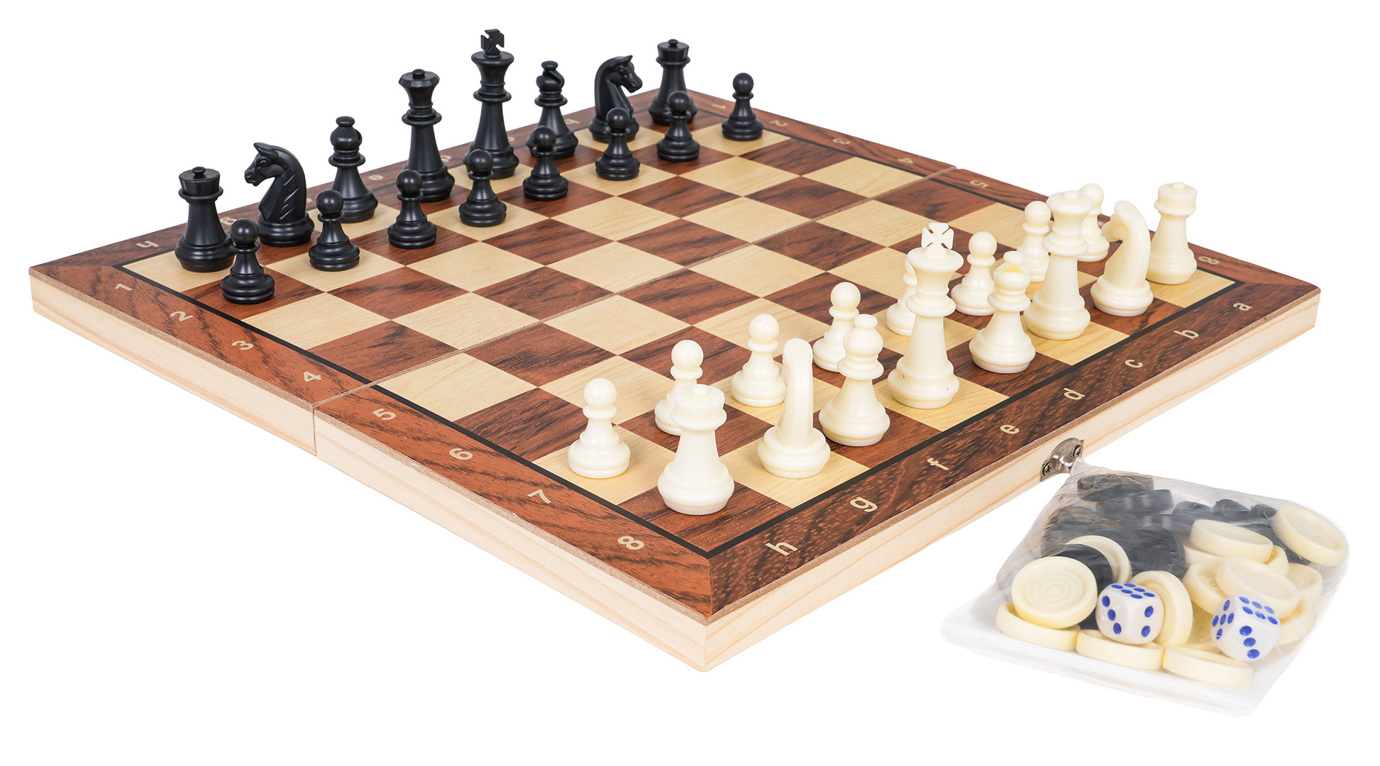 Wooden Game Set 3in1