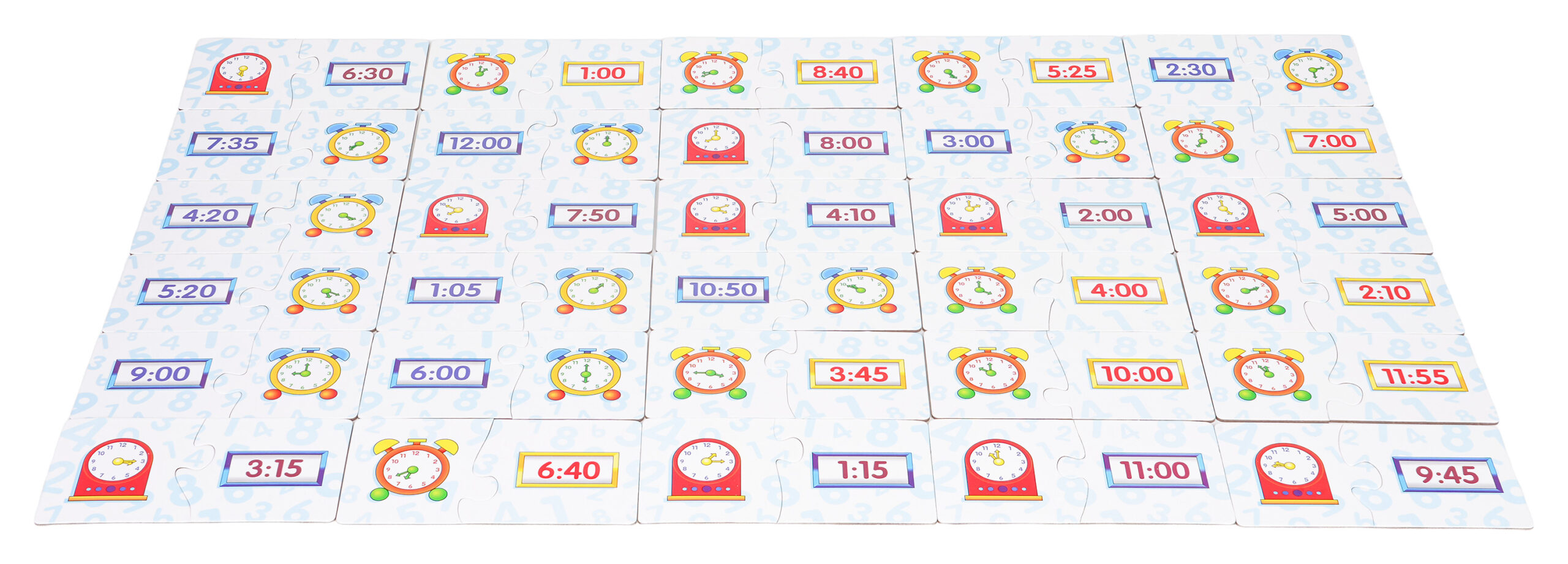 CLOCK Educational Cards