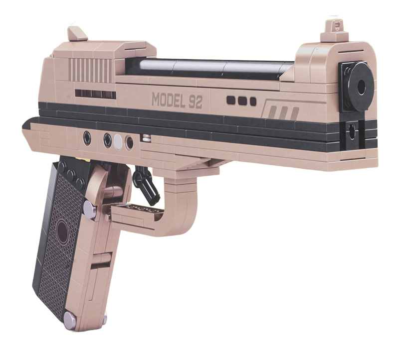 Pistol Building Blocks Set 237pcs.