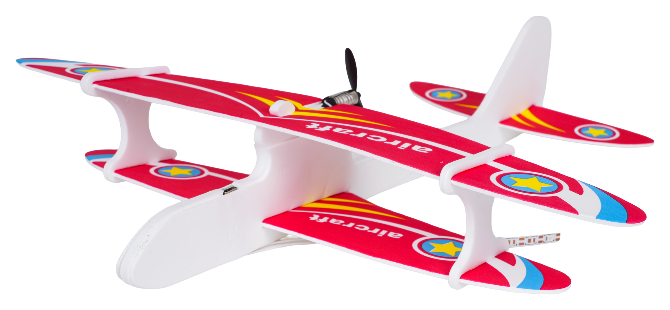 Powered Airplane for Long Flights