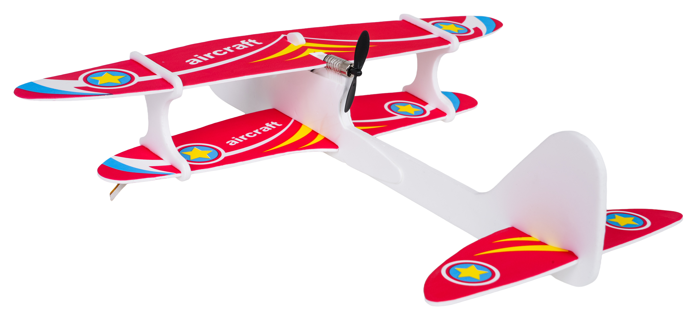 Powered Airplane for Long Flights