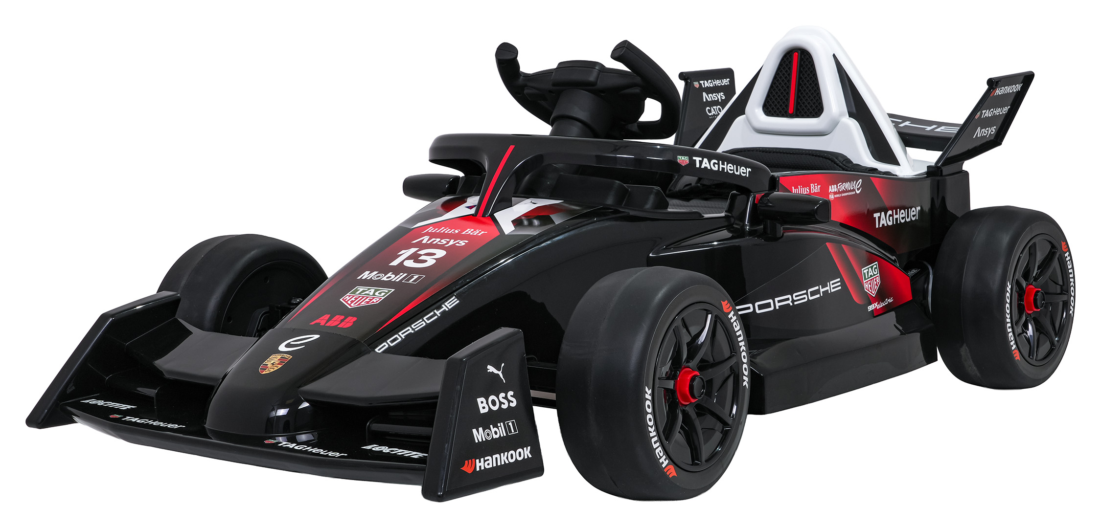 Vehicle Formula E Porsche Red