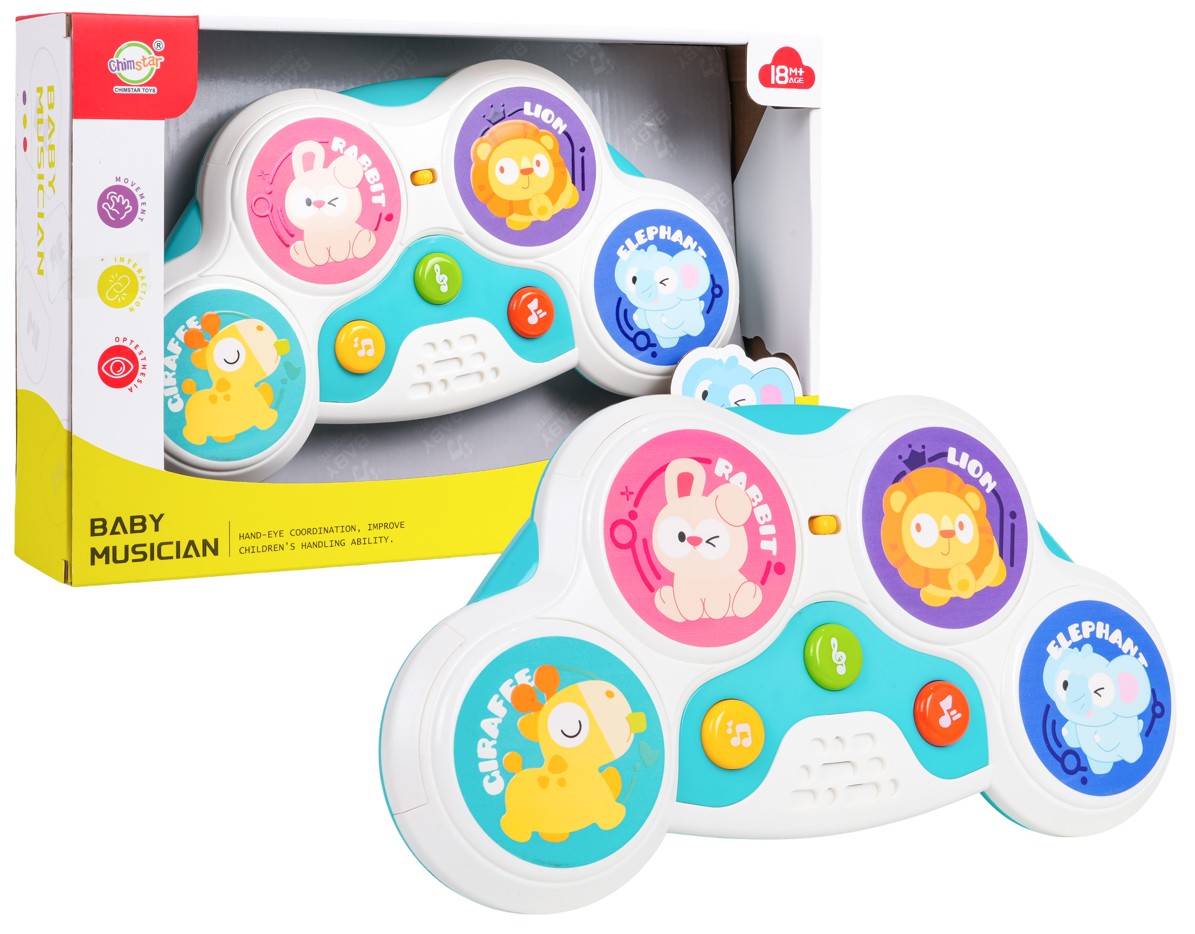 Touch Percussion For The Youngest Animals