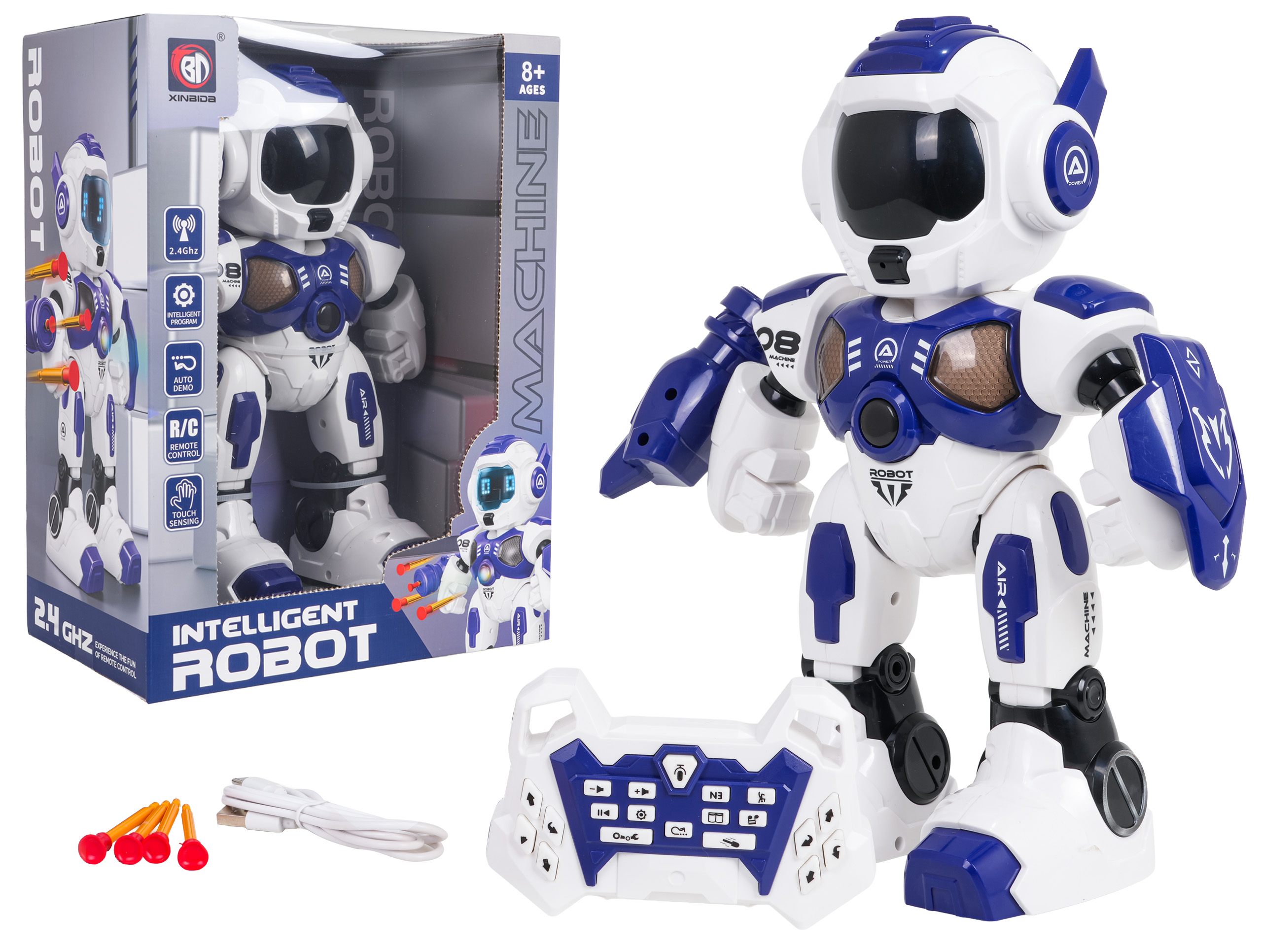 A08 Multifunctional Robot with Shooting Function