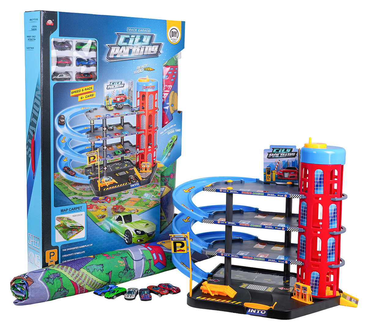 Multi-storey Car Park with Mat + Accessories