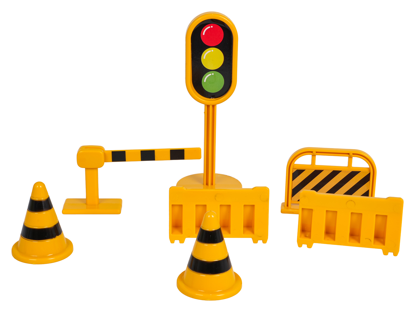 Construction Car Set with Sound and Light Function + Accessories