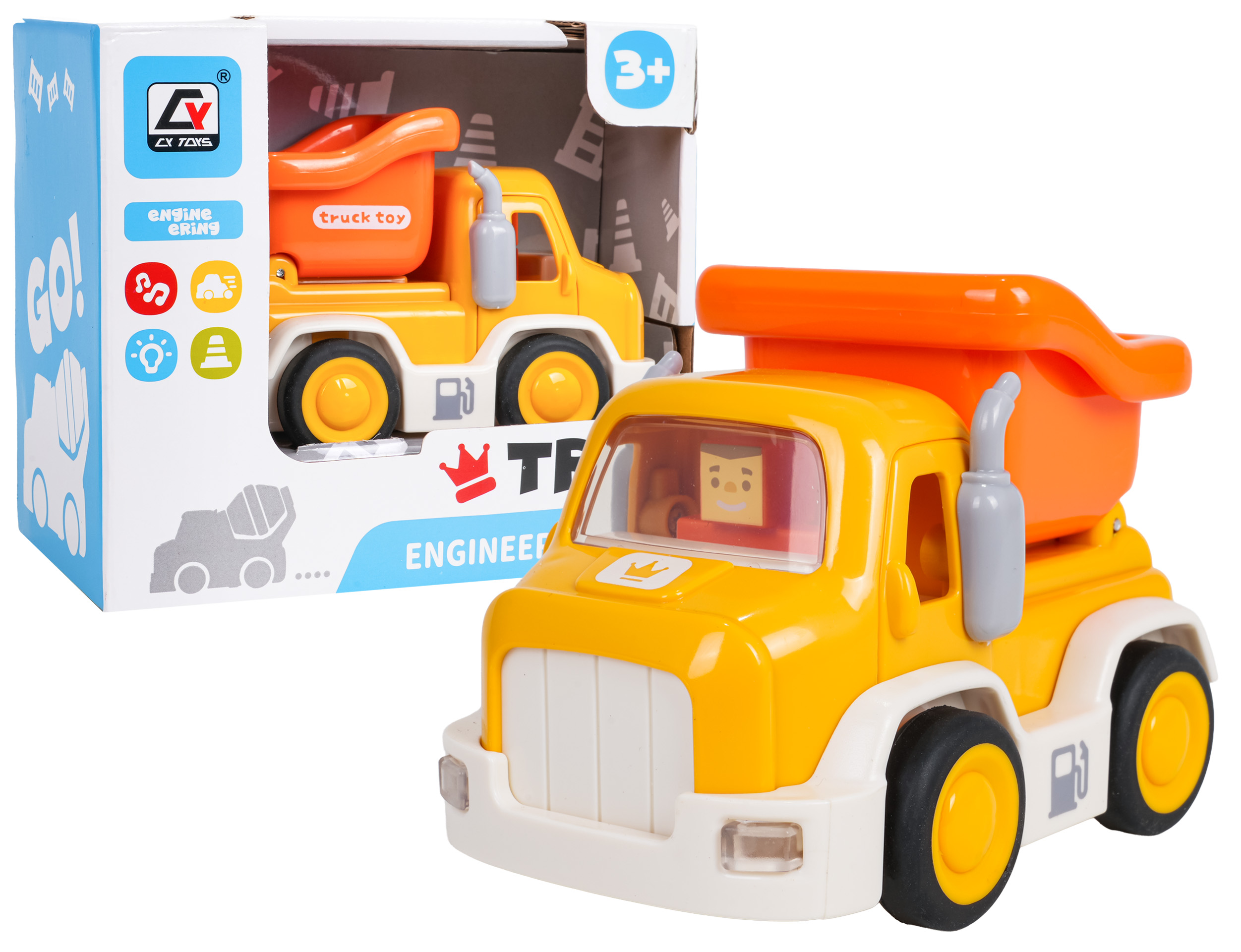 Tipper Car with Sound and Lights Function