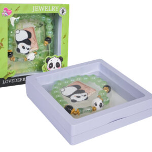 Zeleni set nakita Panda s narukvicom