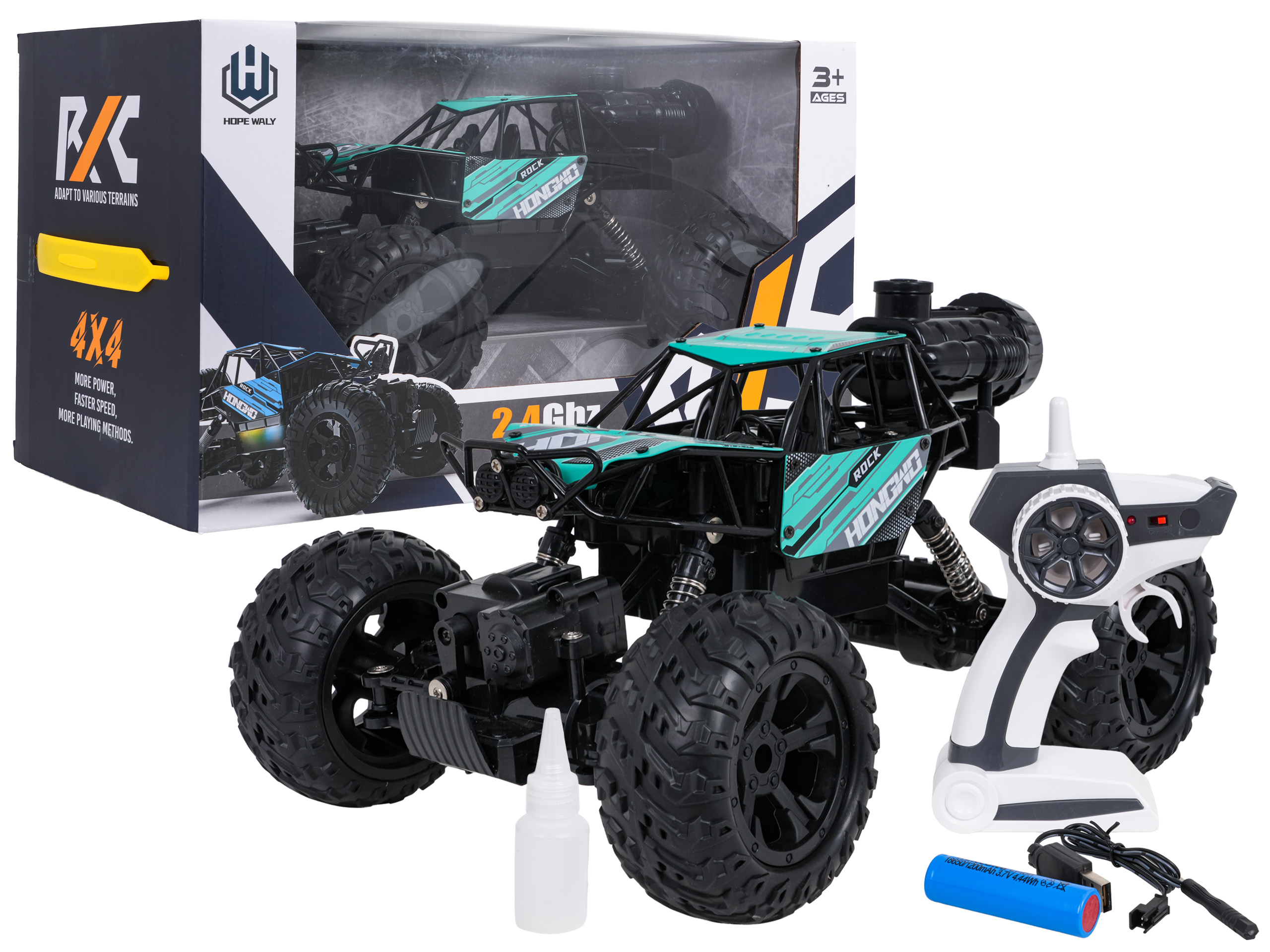 RC Crawler ROCK 1:14 with Smoke Function