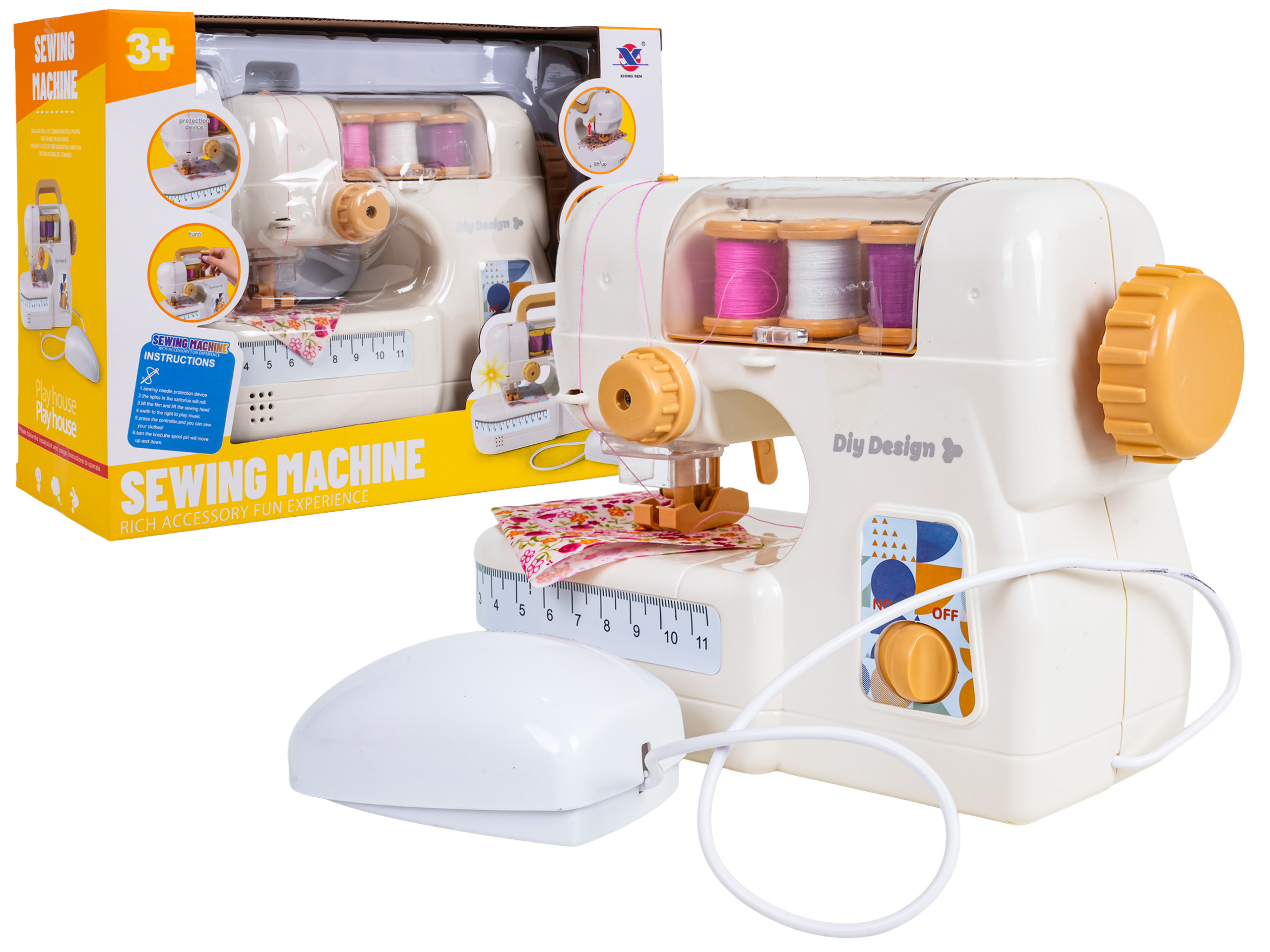 Sewing Machine + Accessories White