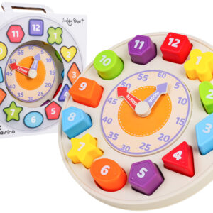 Clock for the Youngest Different Shapes