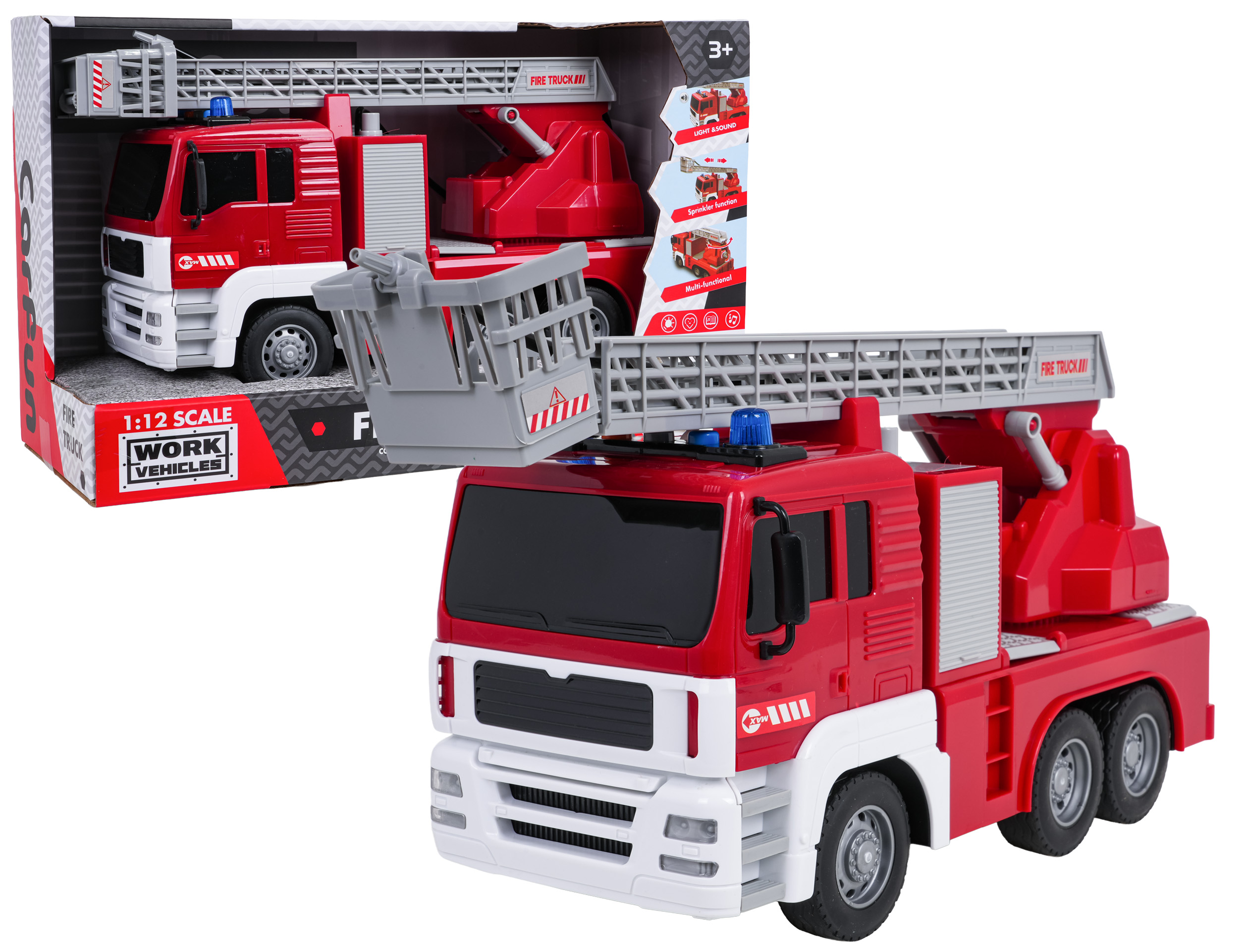 Fire Department with Lights and Sounds Function 1:12