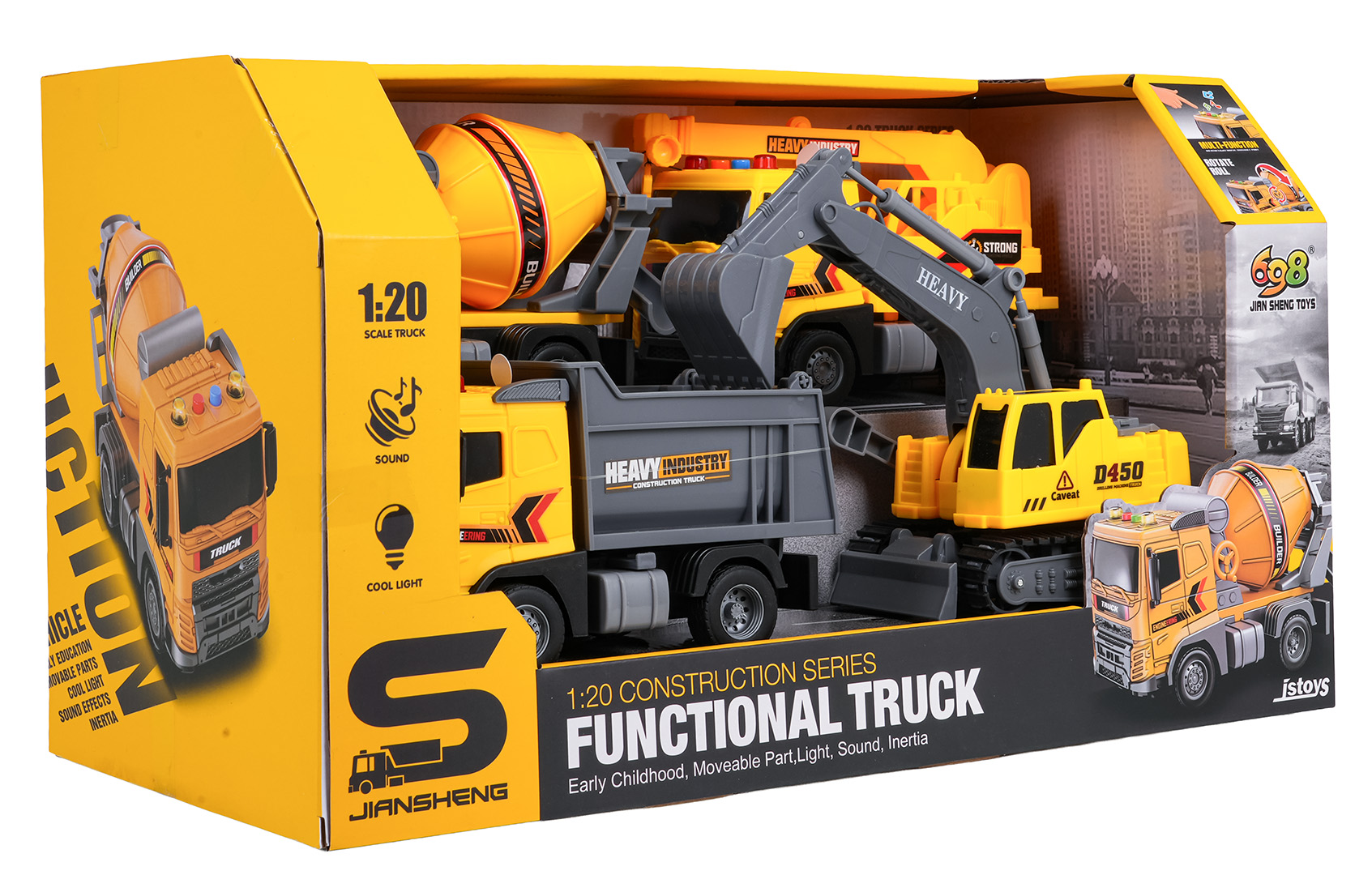 Construction Vehicle Set 1:20