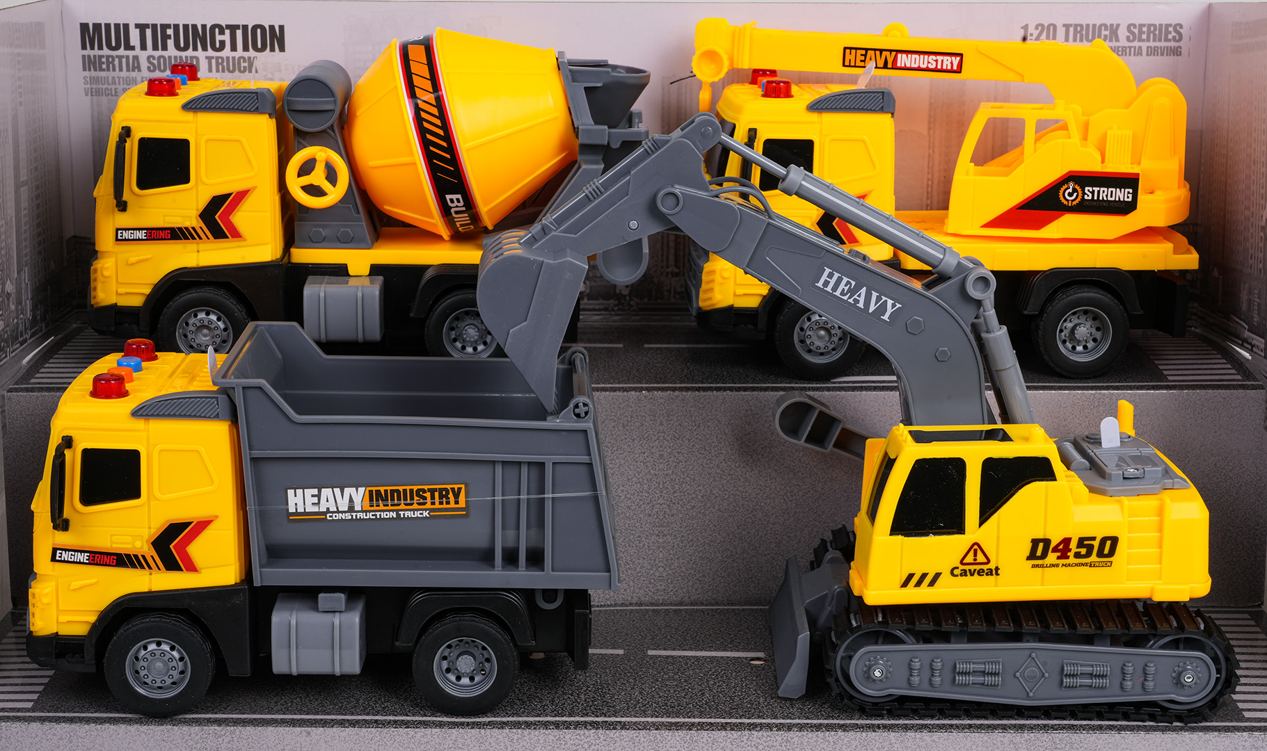 Construction Vehicle Set 1:20