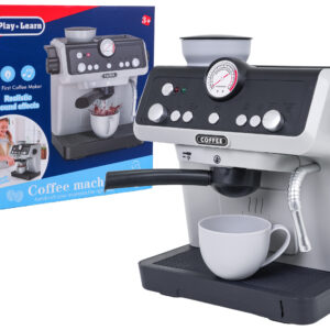 Coffee Maker Gray with Light and Sound Function