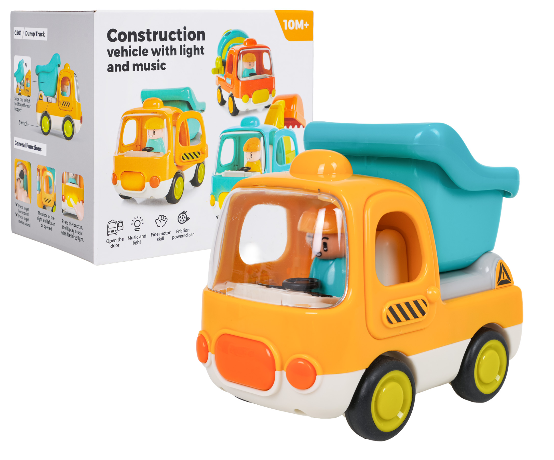 Tipper Vehicle For The Youngest