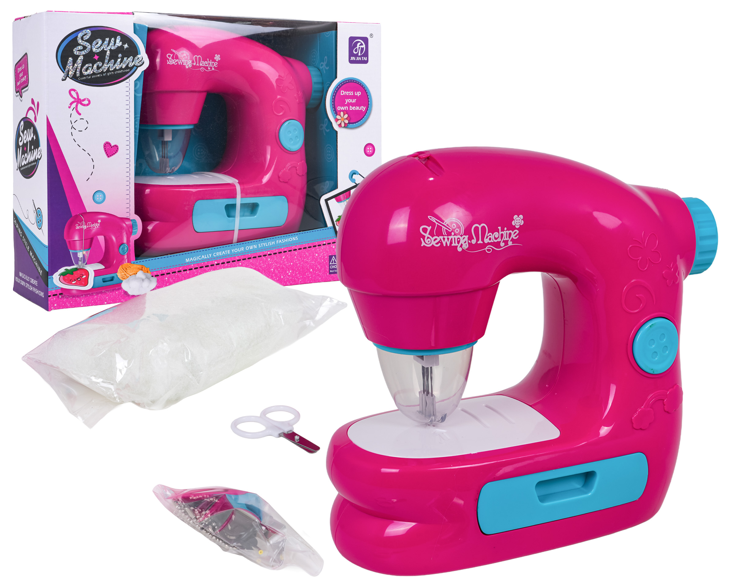 Sewing Machine with Light and Sound Function + Accessories