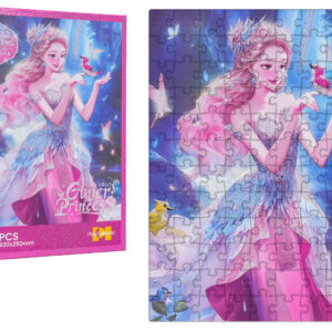 Puzzle Set 100pcs. Princess Pink