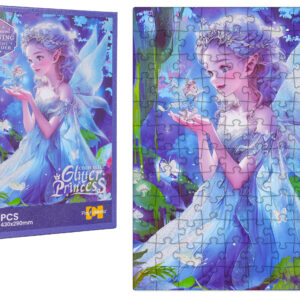 Puzzle Set 100pcs Princess Blue