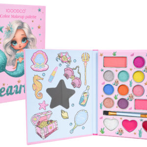 Mermaid Makeup Set Pink Book