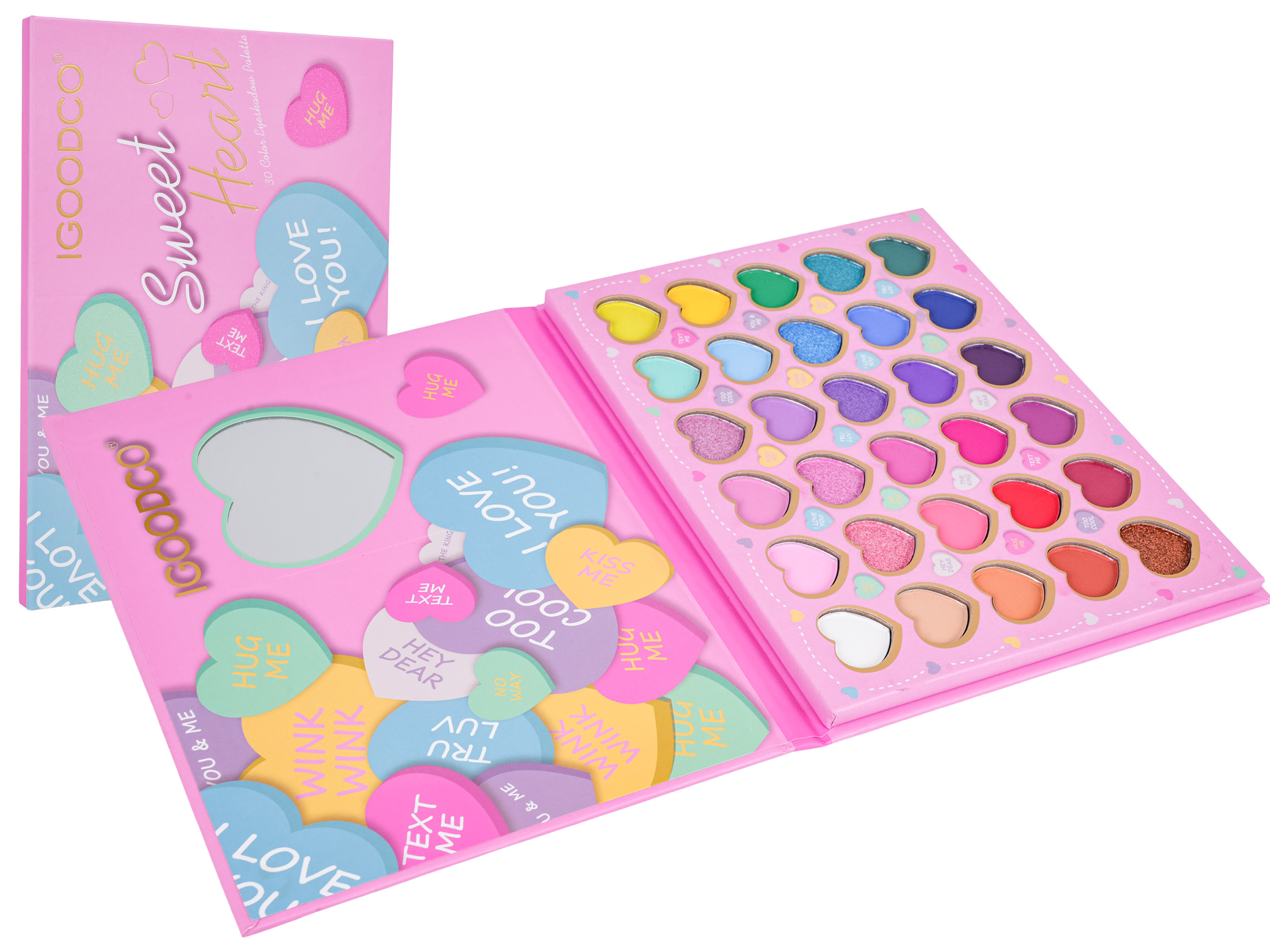 MEGA Heart Makeup Set